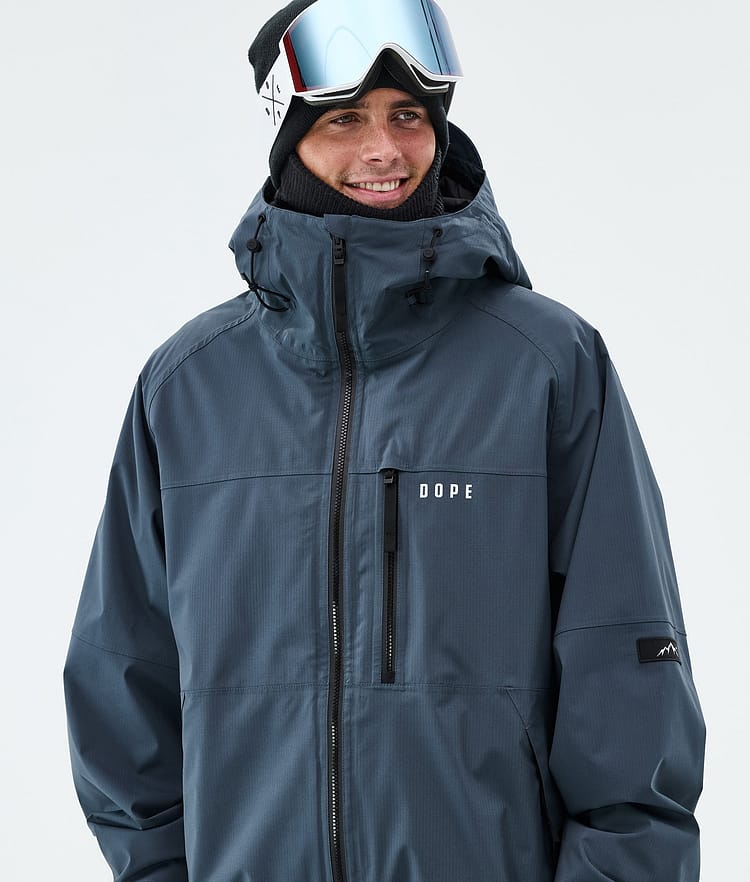 Dope Apex Ski Jacket Men Metal Blue, Image 4 of 9