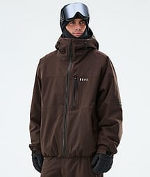Dope Apex Snowboardjacke Herren Dark Brown