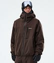 Dope Apex Snowboard Jacket Men Dark Brown