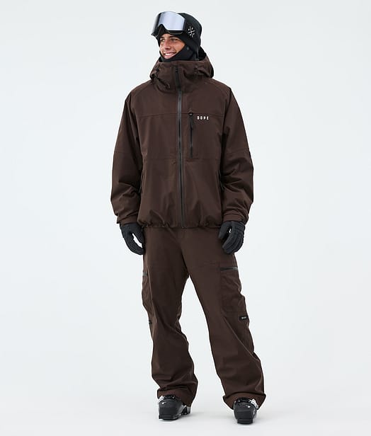 Dope Apex Ski Outfit Dark Brown