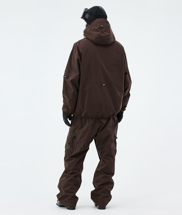 Dope Apex Ski Jacket Men Dark Brown, Image 3 of 9