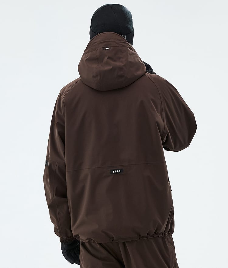 Dope Apex Ski Jacket Men Dark Brown, Image 6 of 9