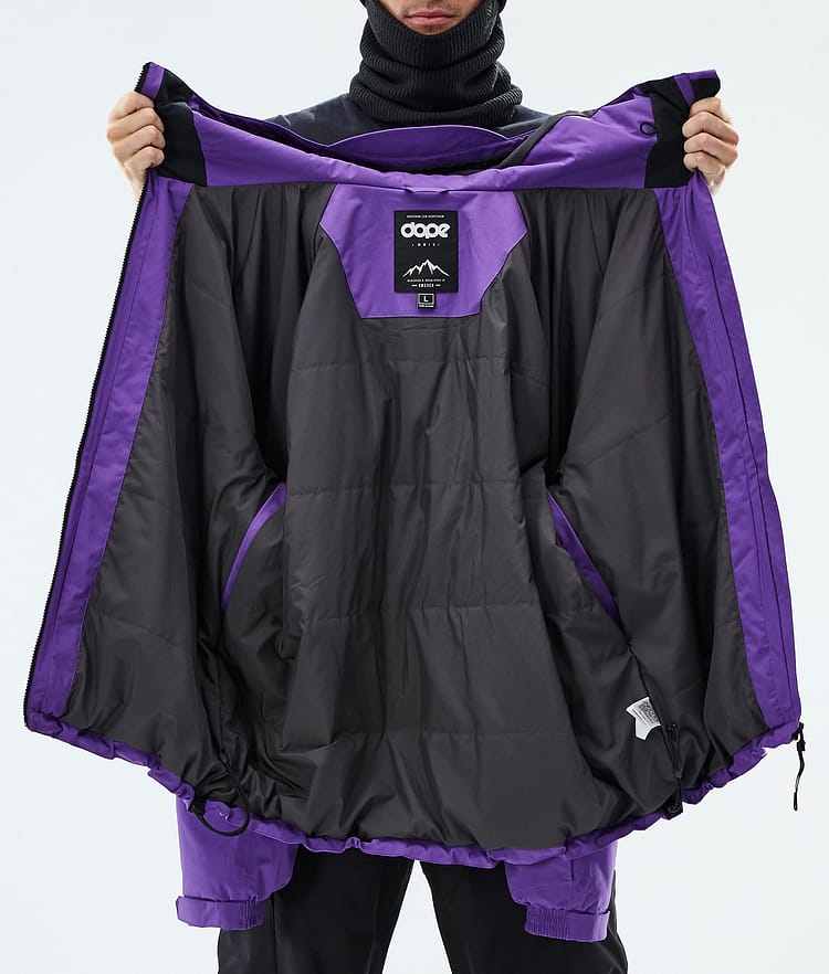 Dope Apex Ski Jacket Men Vivid Purple, Image 9 of 9