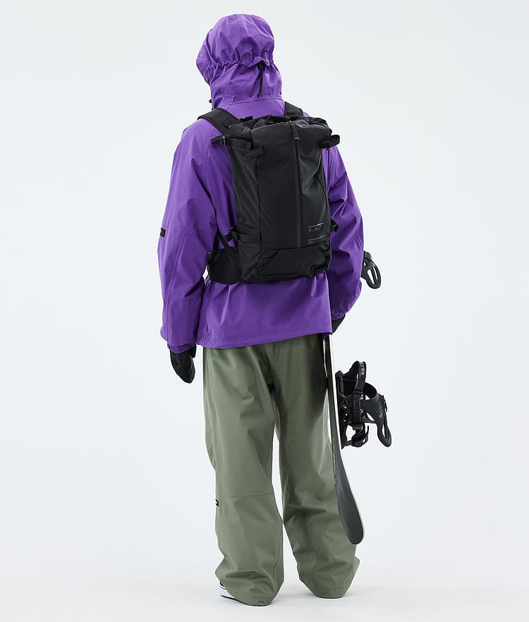 Dope Apex Snowboard Outfit Men Vivid Purple/Moss Green, Image 2 of 2