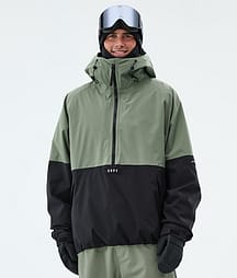 Dope Arnok Skijacke Herren Moss Green/Black