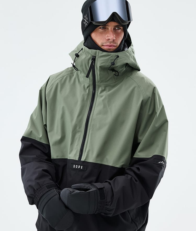 Dope Arnok Ski Jacket Men Moss Green/Black, Image 4 of 8