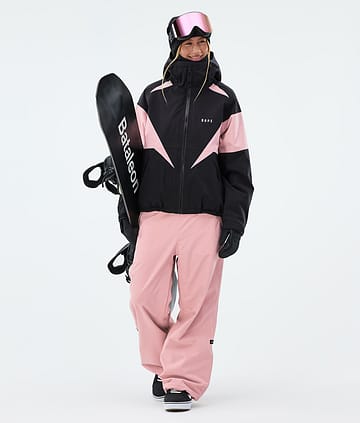 Dope Spartan W Snowboard Outfit Black/Soft Pink