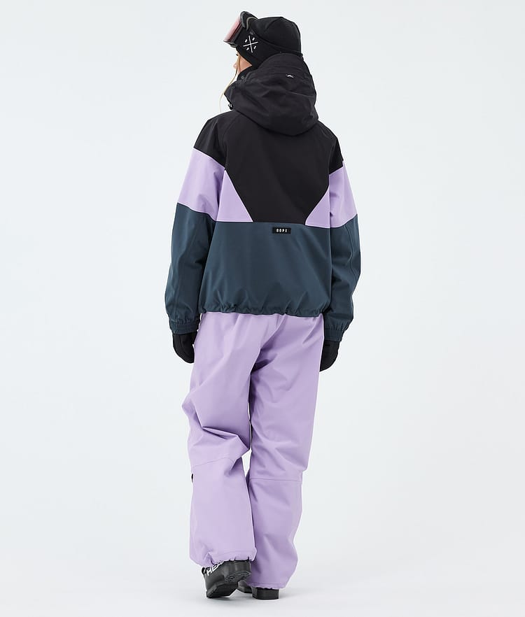 Dope Spartan W Giacca Sci Donna Sport Black/Faded Violet/Metal Blue, Image 3 of 8