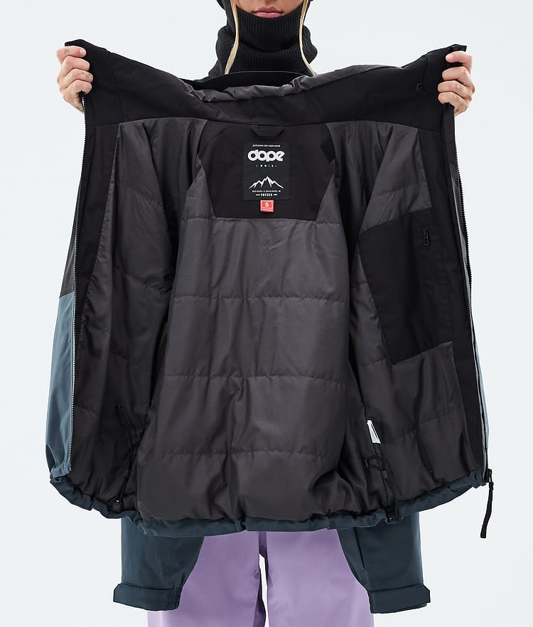 Dope Spartan W Giacca Sci Donna Sport Black/Faded Violet/Metal Blue, Image 8 of 8