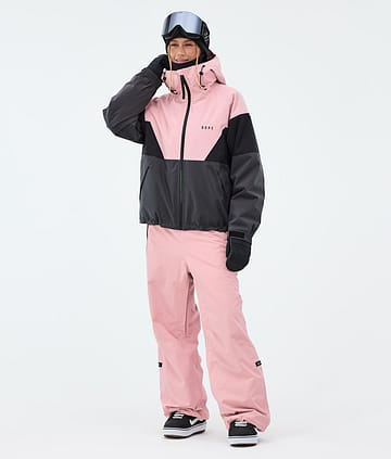 Dope Spartan W Snowboard Outfit Soft Pink/Black/Phantom