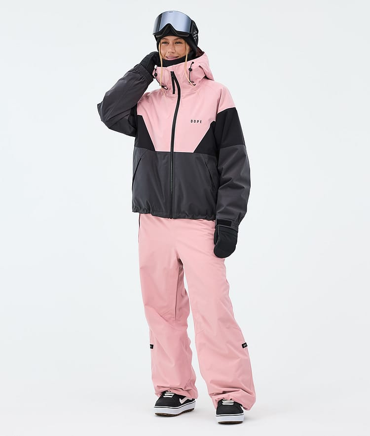 Dope Spartan W Chaqueta Snowboard Mujer Sport Soft Pink/Black/Phantom, Image 2 of 8