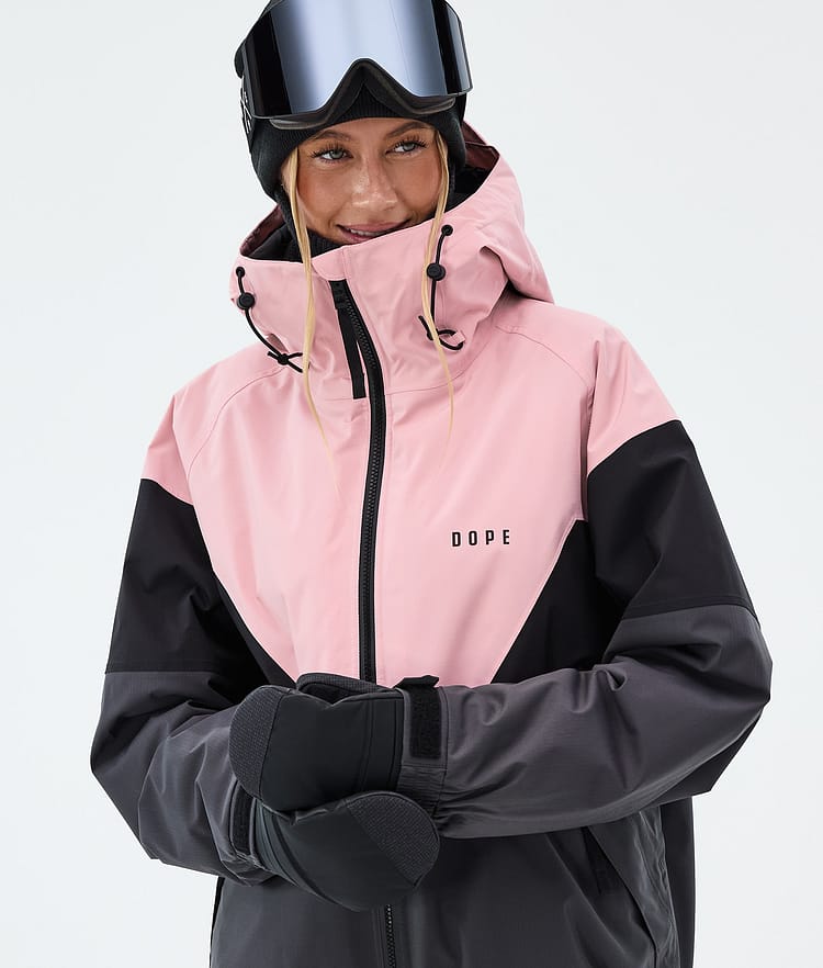 Dope Spartan W Giacca Sci Donna Sport Soft Pink/Black/Phantom, Image 4 of 8