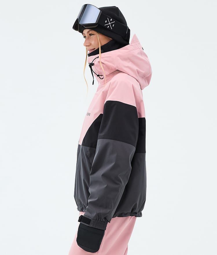 Dope Spartan W Giacca Sci Donna Sport Soft Pink/Black/Phantom, Image 5 of 8