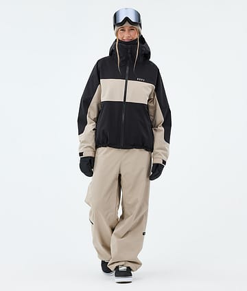 Dope Spartan W Snowboard Outfit Black/Sand