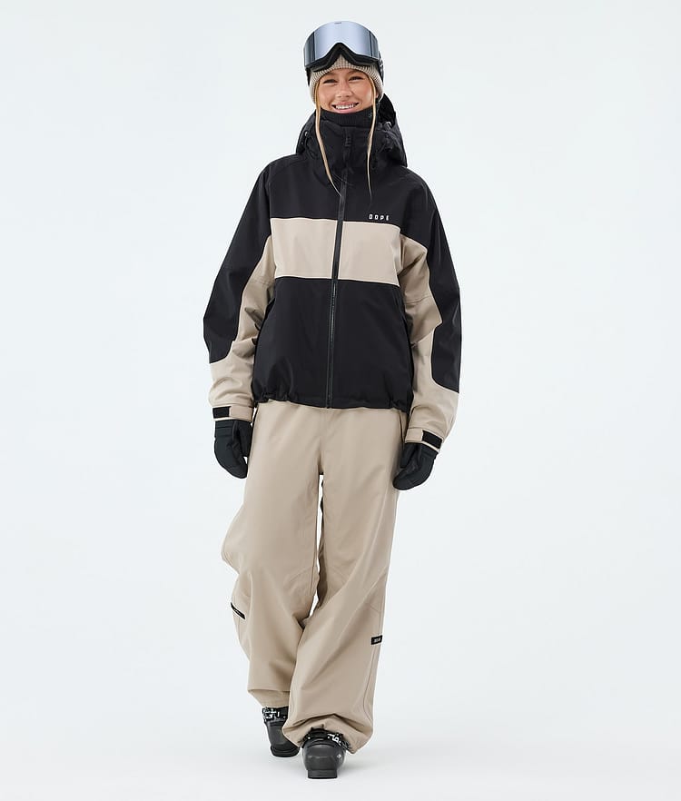 Dope Spartan W Giacca Sci Donna Stripe Black/Sand, Image 2 of 8