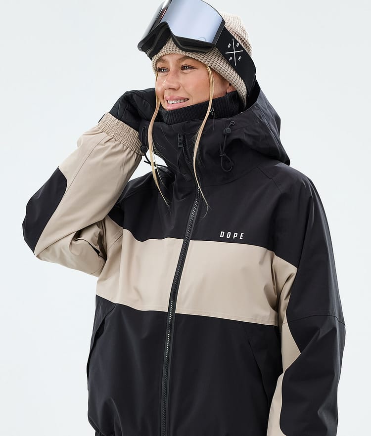 Dope Spartan W Giacca Sci Donna Stripe Black/Sand, Image 4 of 8