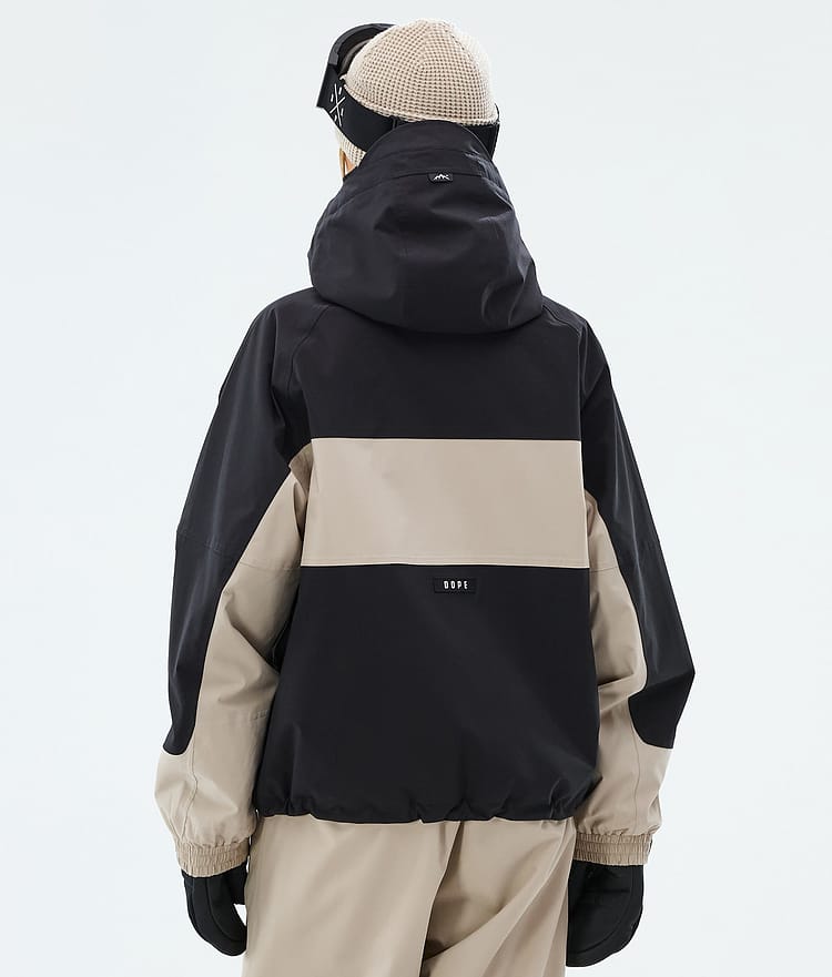 Dope Spartan W Giacca Sci Donna Stripe Black/Sand, Image 6 of 8