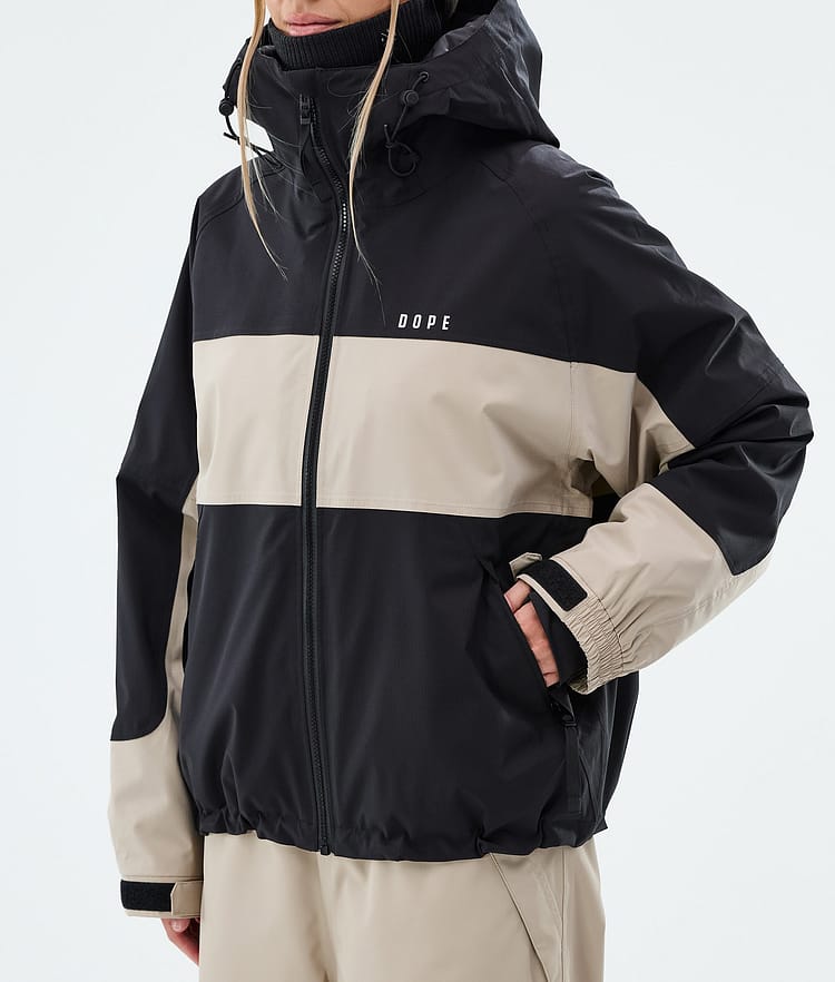 Dope Spartan W Giacca Sci Donna Stripe Black/Sand, Image 7 of 8
