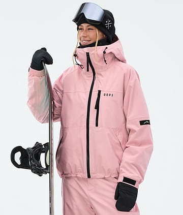 Dope Apex W Snowboard Jacket Soft Pink