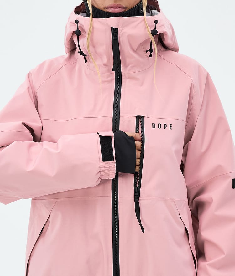 Dope Apex W Giacca Sci Donna Soft Pink, Image 8 of 9