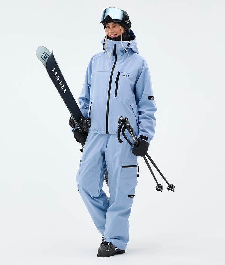 Dope Apex W Giacca Sci Donna Light Blue, Image 2 of 9