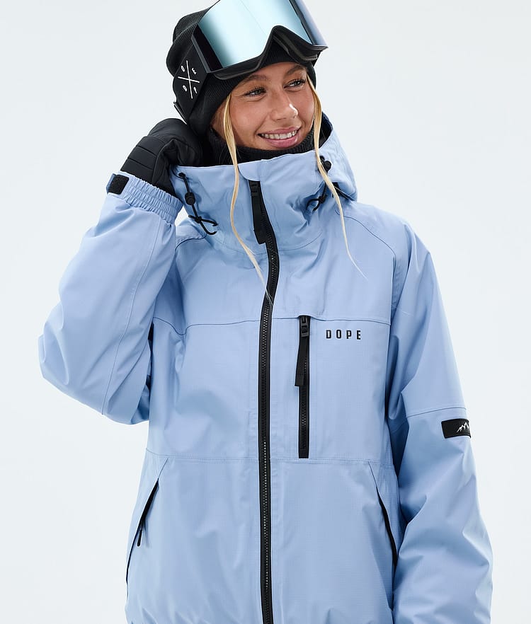 Dope Apex W Snowboardjacke Damen Light Blue, Image 4 of 9