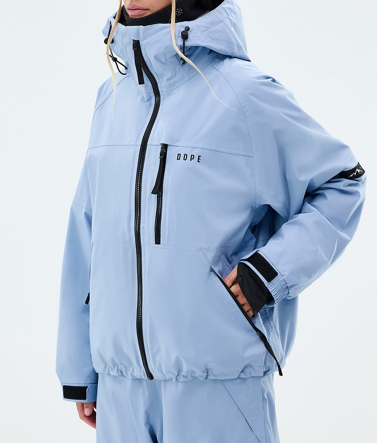 Dope Apex W Snowboardjacke Damen Light Blue, Image 7 of 9