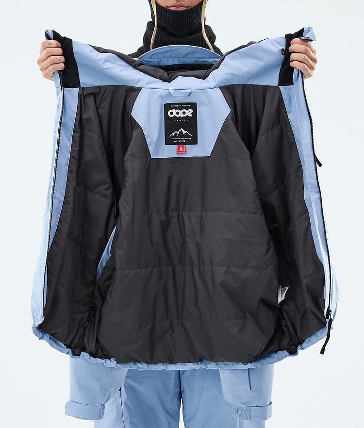 Dope Apex W Giacca Sci Donna Light Blue, Image 9 of 9