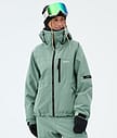 Dope Apex W Giacca Sci Donna Faded Green