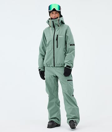 Dope Apex W Ski Outfit Faded Green
