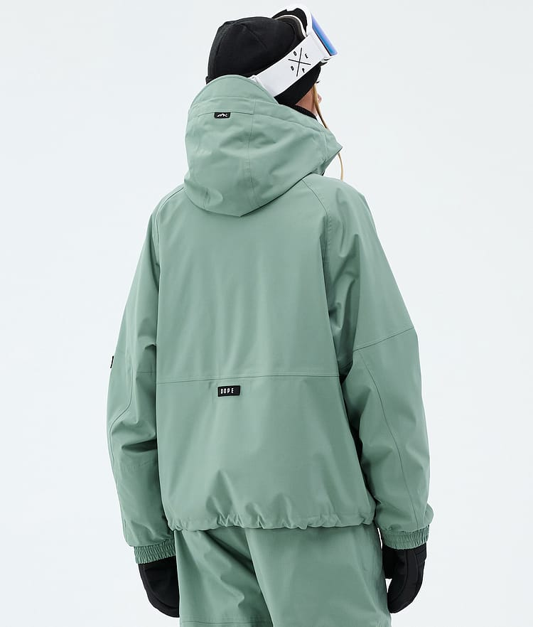 Dope Apex W Giacca Sci Donna Faded Green, Image 6 of 9
