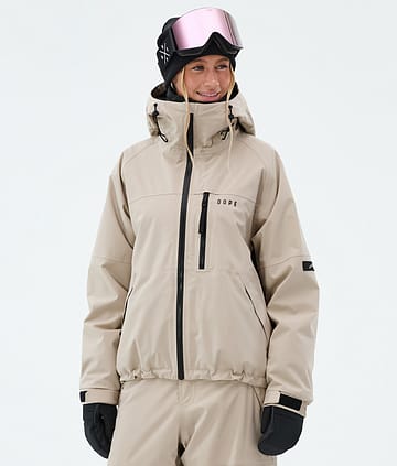Dope Apex W Snowboard Jacket Sand