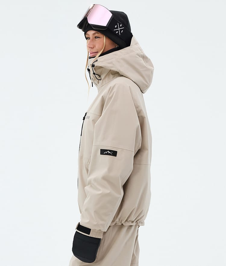 Dope Apex W Snowboardjacke Damen Sand, Image 5 of 9