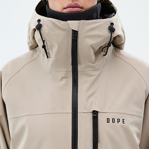 Front Zipper with Inner Placket