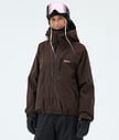 Dope Apex W Giacca Sci Donna Dark Brown