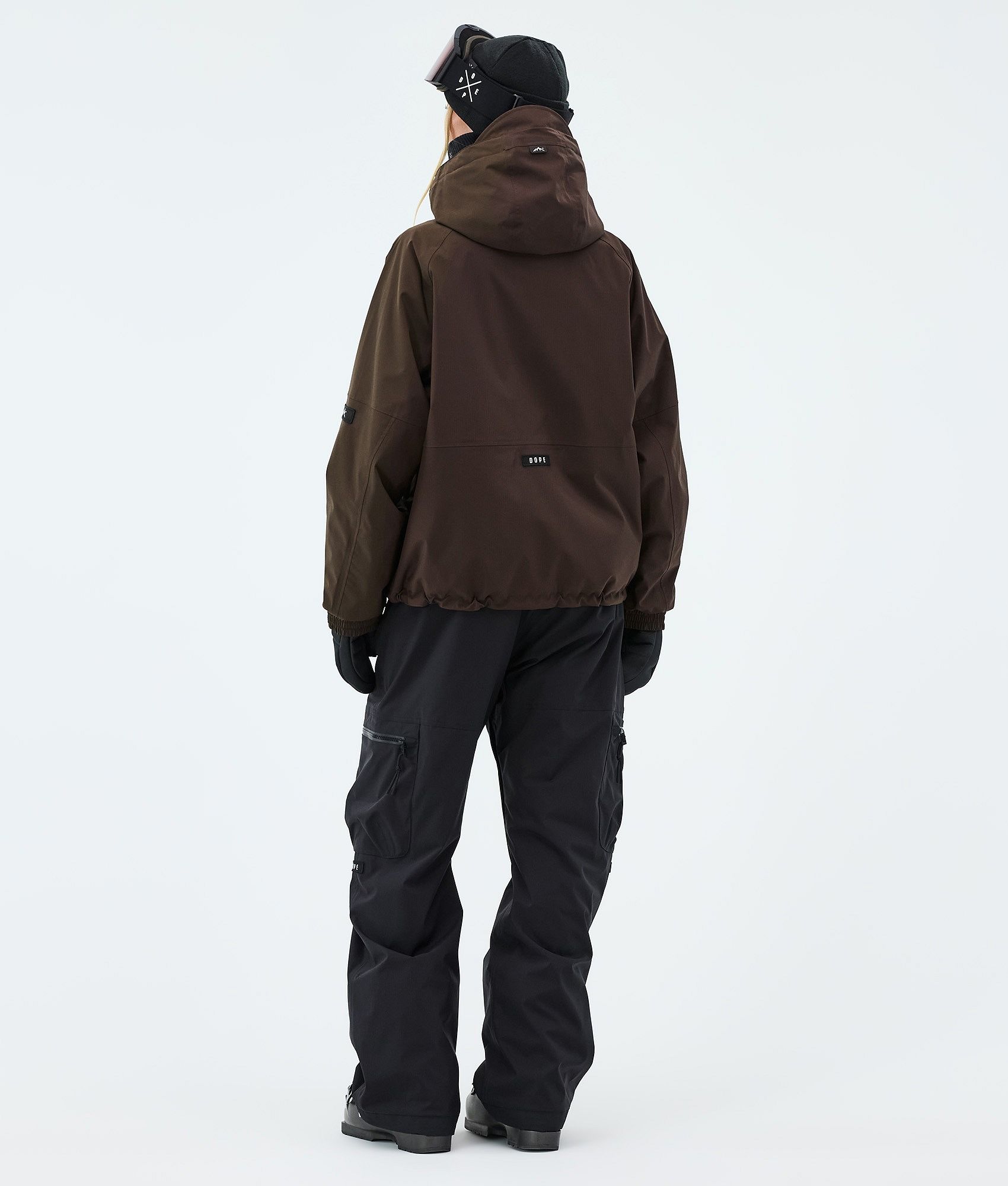Dope Apex W Ski Jacket Women Dark Brown | Ridestore.com