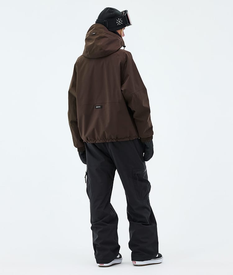Dope Apex W Snowboardjacke Damen Dark Brown, Image 3 of 9