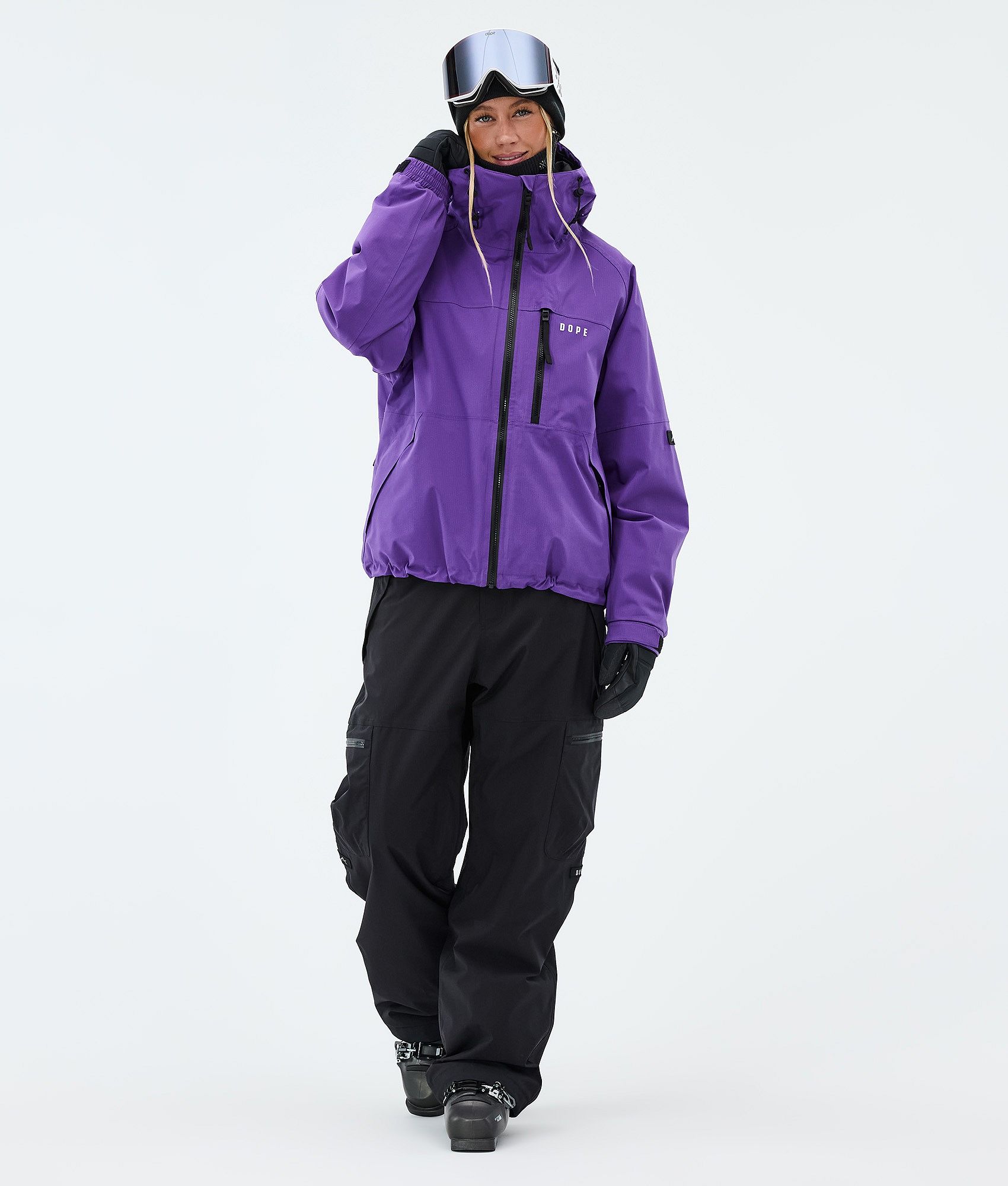 Dope Apex W Outfit Narciarski Kobiety - Vivid Purple/Black