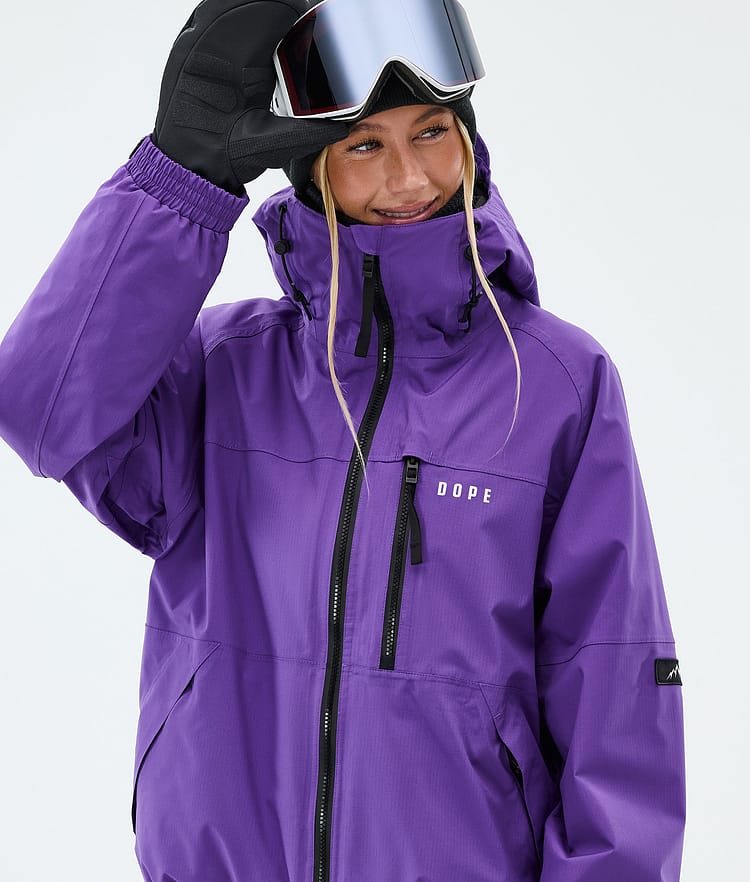 Dope Apex W Giacca Snowboard Donna Vivid Purple, Image 4 of 9