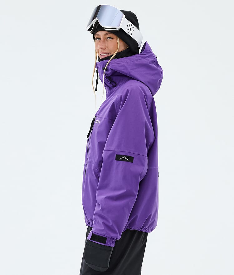 Dope Apex W Giacca Snowboard Donna Vivid Purple, Image 5 of 9