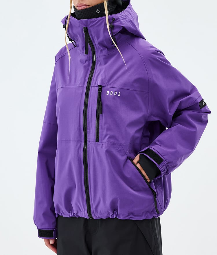 Dope Apex W Giacca Snowboard Donna Vivid Purple, Image 7 of 9