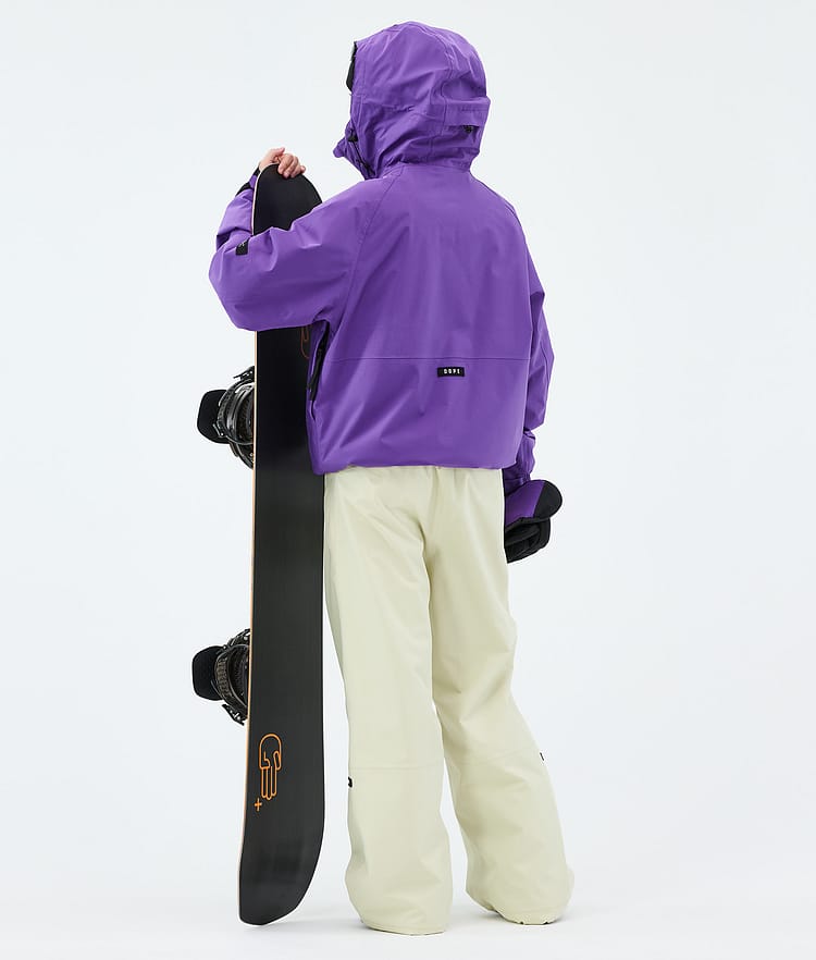 Dope Apex W Snowboard Outfit Women Vivid Purple/Dirty White, Image 2 of 2