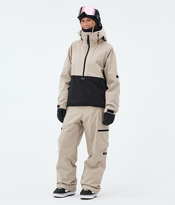Dope Arnok W Snowboard Outfit Sand/Black