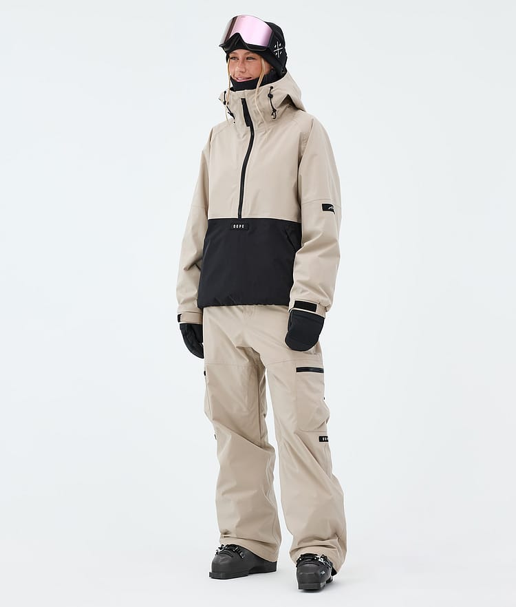 Dope Arnok W Giacca Sci Donna Sand/Black, Image 2 of 8