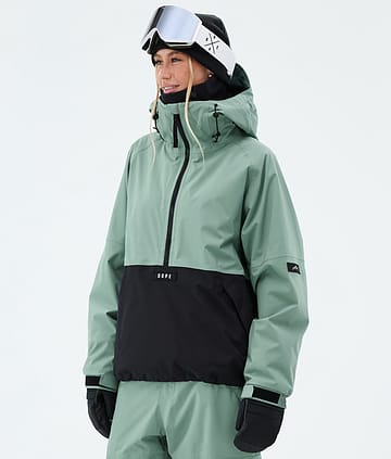 Dope Arnok W Snowboard Jacket Faded Green/Black