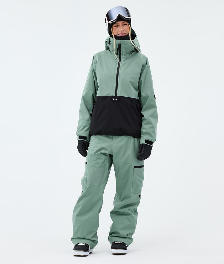 Dope Arnok W Snowboardjacke Damen Faded Green/Black, Image 2 of 8