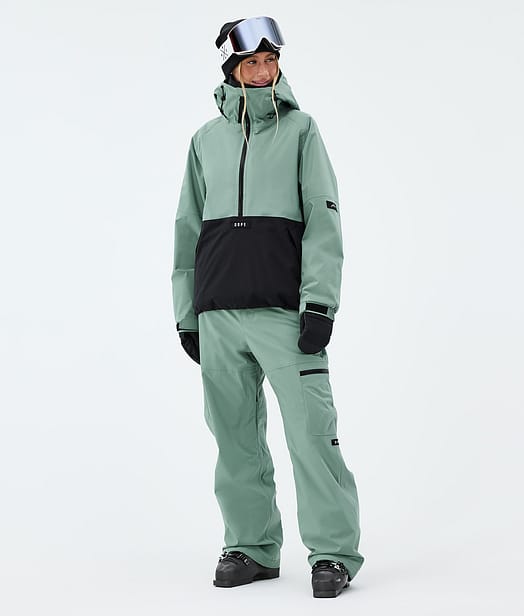 Dope Arnok W Lyžařský Outfit Faded Green/Black