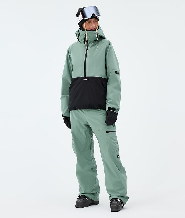 Dope Arnok W Giacca Sci Donna Faded Green/Black, Image 2 of 8