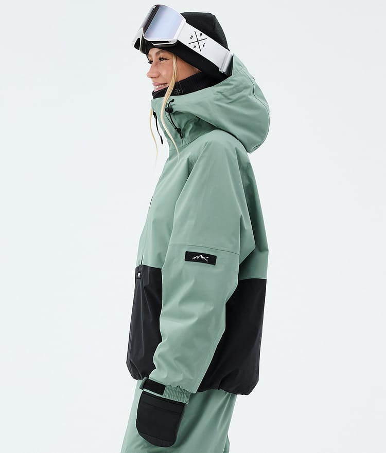 Dope Arnok W Ski jas Dames Faded Green/Black, Image 5 of 8