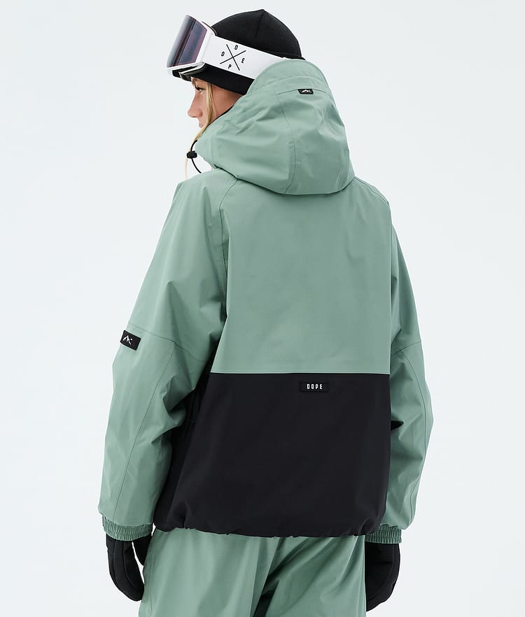Dope Arnok W Ski jas Dames Faded Green/Black, Image 6 of 8